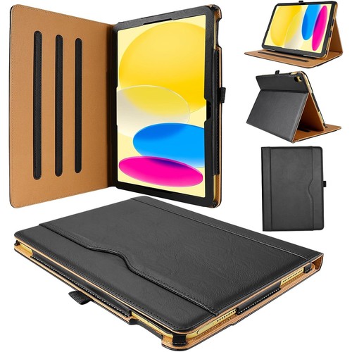 Leather tan case for ipad - leather,