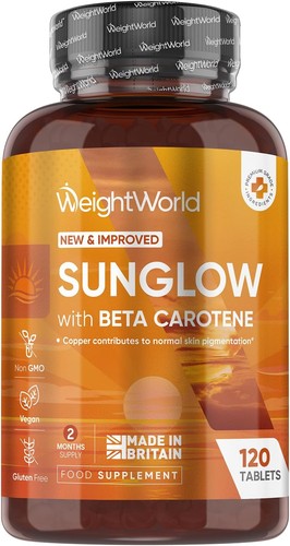 Tanning tablets 120 sunglow - -,