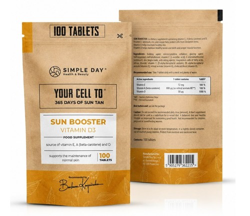 Sun booster 100 tablets - sun,