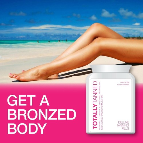 Totally tanned tablets pill - tanned,