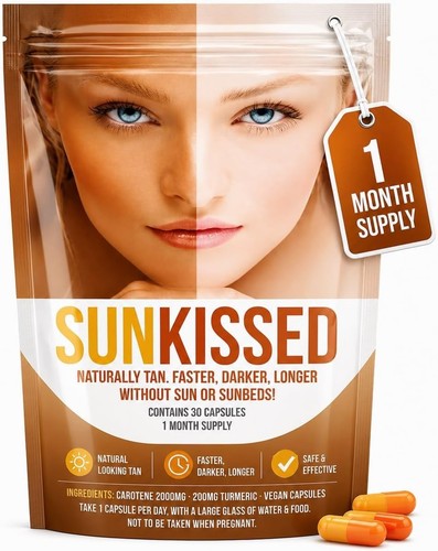 Sunless tanning pills - pills, melanin